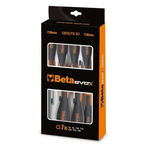 Set izvijačev TORX 7-delni