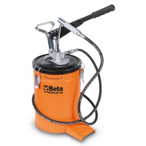 Mazalka za mast na vzvod 10kg s cevjo BETA