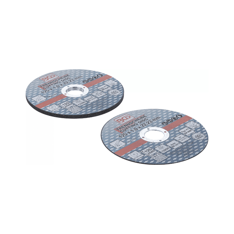5-delni set brusilnih plošč 125x1x22,2mm