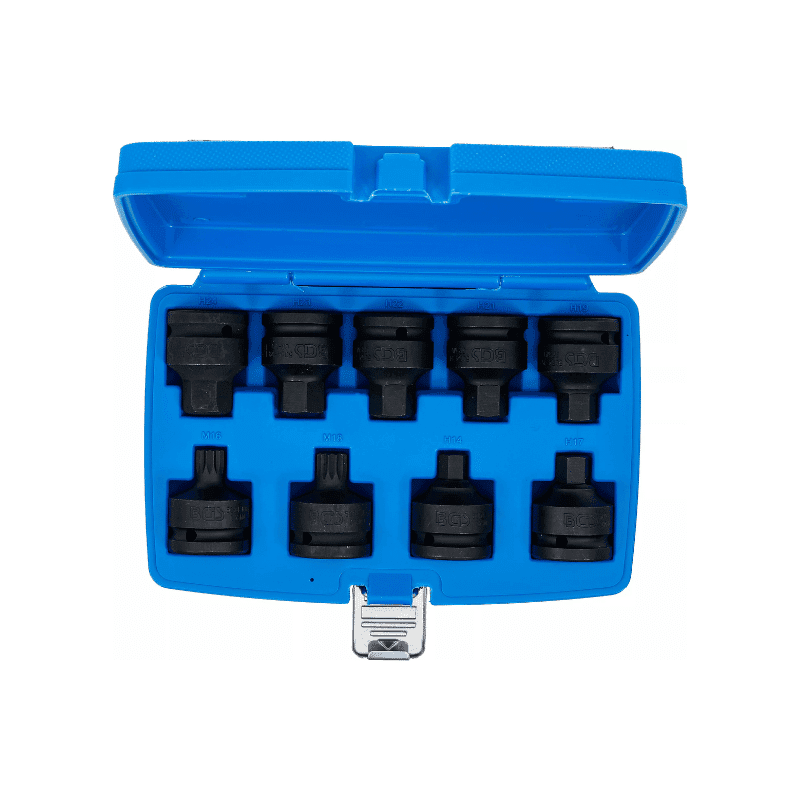 Set udarnih nasadnih ključev IMBUS 3/4" 9-delni