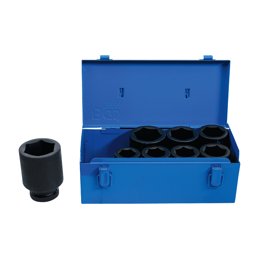 Udarni nasadni ključi 1" podaljšani 27-50mm | 8-delni