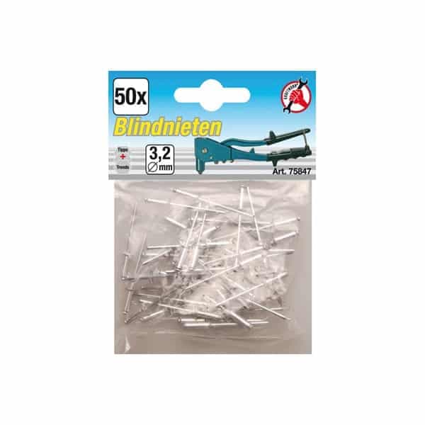 Set slepih kovic 50-delni 3,2mm