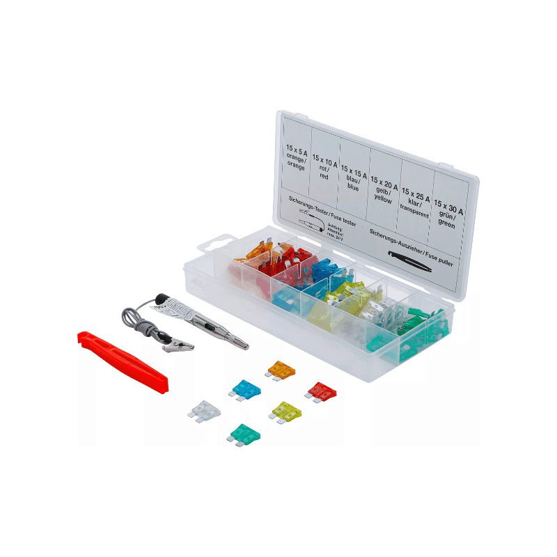 Set avtomobilskih varovalk (standardne) 92-delni