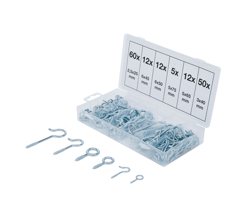 Set vijačnih kavljev 151-delni