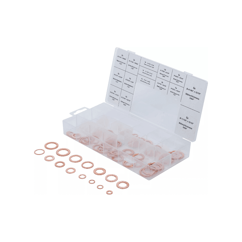 Set bakrenih podložk | colske | 75-delni