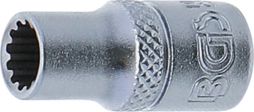 Nasadni ključ, Gear Lock, pogon 6.3 mm (1/4"), 6 mm