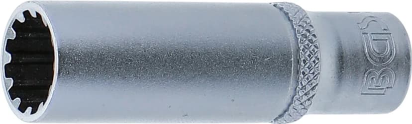 Nasadni ključ, Gear Lock, globok, pogon 6.3 mm (1/4"), 10 mm