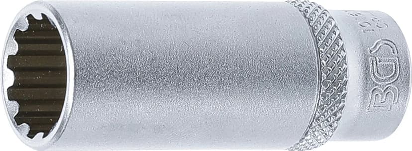 Nasadni ključ, Gear Lock, globok, pogon 6.3 mm (1/4"), 13 mm