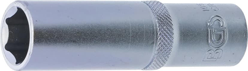 Nasadni ključ, šestrobi, globok, pogon 12.5 mm (1/2"), 15 mm