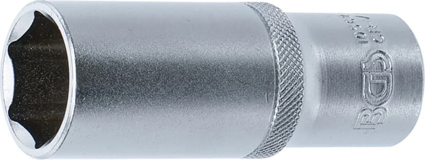 Nasadni ključ, šestrobi, globok, pogon 12.5 mm (1/2"), 22 mm