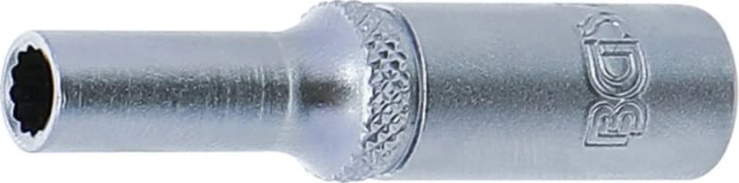 Nasadni ključ, 12-robni, globok, pogon 6.3 mm (1/4"), 5 mm