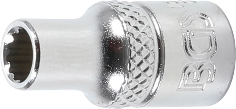 Nasadni ključ, 12-robni, pogon 6.3 mm (1/4"), 5 mm