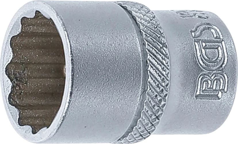 Nasadni ključ, 12-robni, pogon 6.3 mm (1/4"), 13 mm