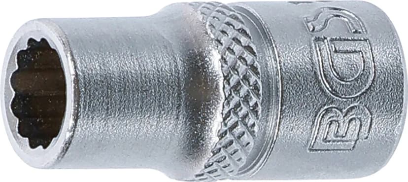 Nasadni ključ, 12-robni, pogon 6.3 mm (1/4"), 1/4"