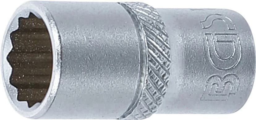 Nasadni ključ, 12-robni, pogon 6.3 mm (1/4"), 11/32"