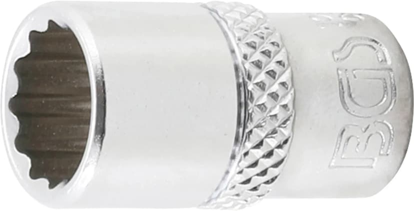 Nasadni ključ, 12-robni, pogon 6.3 mm (1/4"), 3/8"
