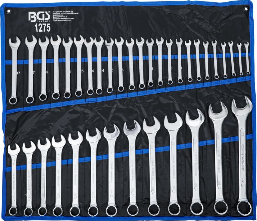 Set kombiniranih ključev, 6 - 32 mm, 37-delni