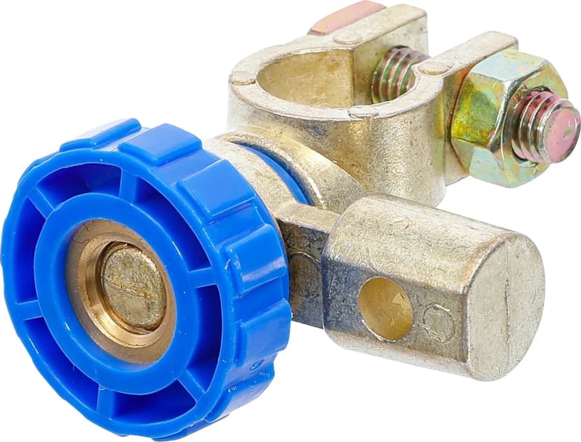Adapter za odklop akumulatorja vozila, zakrivljene