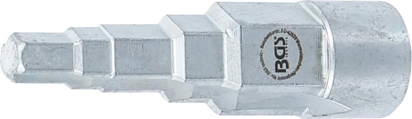 Ključ za radiatorske vijake, pogon 12.5 mm (1/2"), 5 stopenj