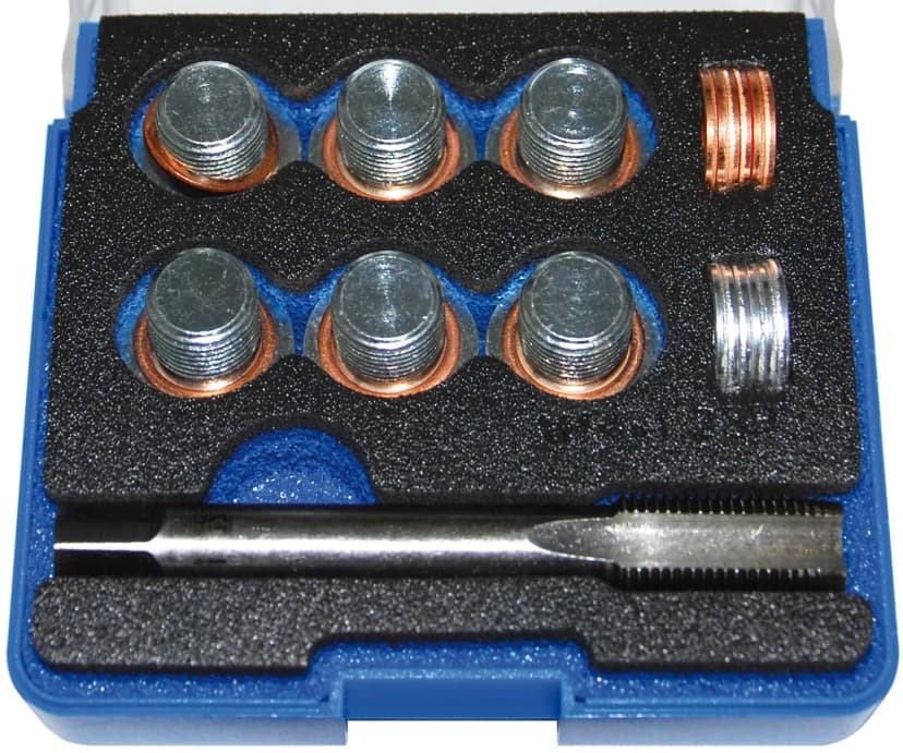 Komplet za popravilo navoja odtočnega čepa olja, M14 x 1.25 mm