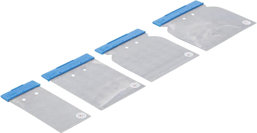 Set japonskih strgal, vzmetno jeklo, 50 / 80 / 100 / 120 mm, 4-delni