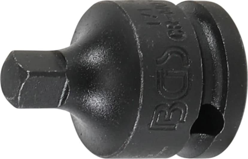 Adapter za udarne nasadne ključe, notranji štirirob 10 mm (3/8") - zunanji štirirob 6.3 mm (1/4")