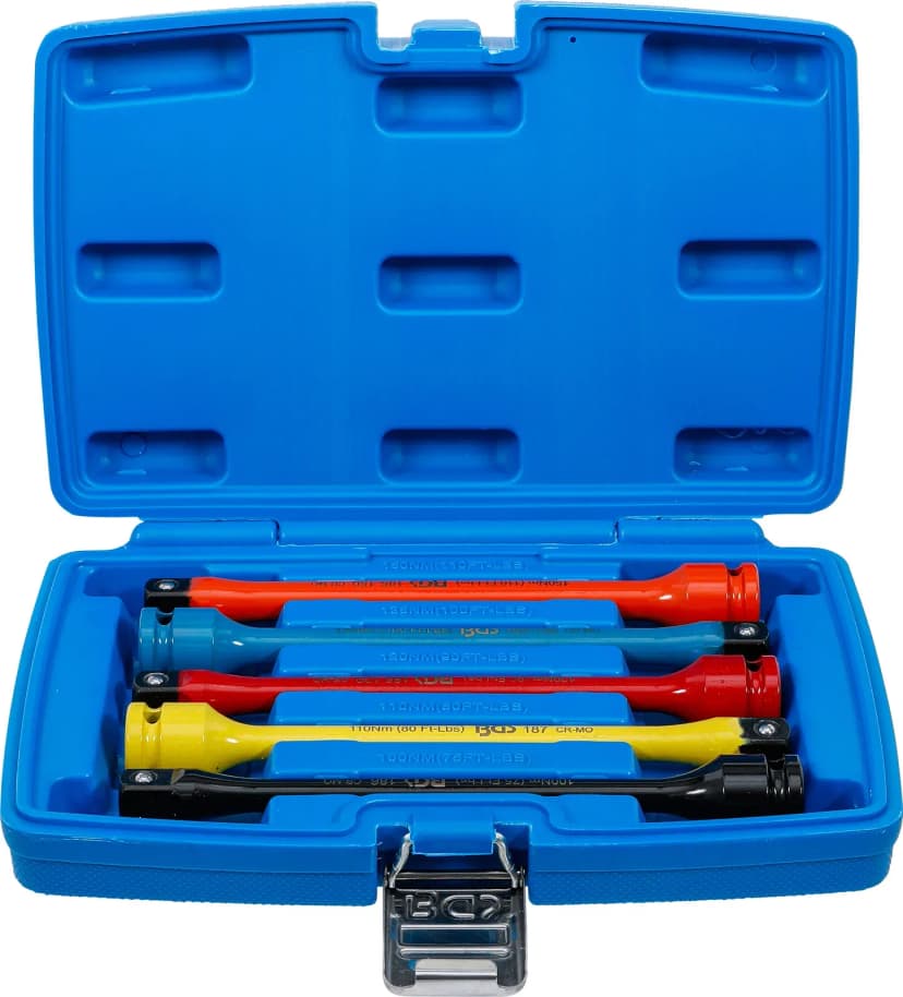 Set torzijskih palic, 12.5 mm (1/2"), 100 - 150 Nm, 5-delni