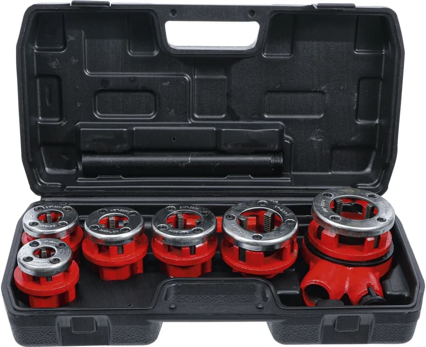 Set vijačnih klup, 1/4"-1.1/4", 8-delni