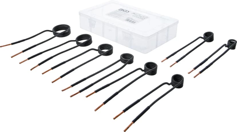 Set indukcijskih tuljav za indukcijski grelnik, ravna izvedba, za BGS 2169, 3391, 8-delni
