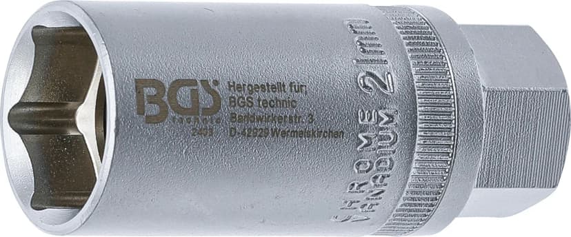 Nasadni ključ za svečke, šestrobi, pogon 12.5 mm (1/2"), 21 mm