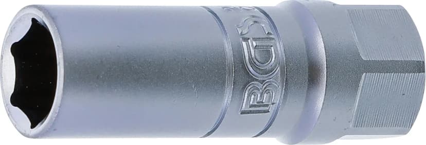Nasadni ključ za svečke, šestrobi, pogon 12.5 mm (1/2"), 14 mm
