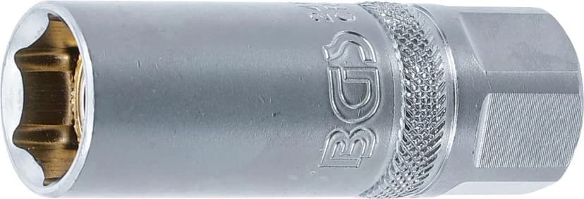 Nasadni ključ za svečke z magnetom, šestrobi, pogon 12.5 mm (1/2"), 16 mm