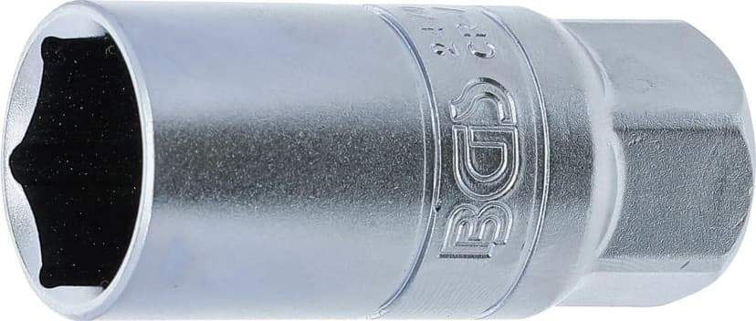 Nasadni ključ za svečke, šestrobi, pogon 12.5 mm (1/2"), 21 mm