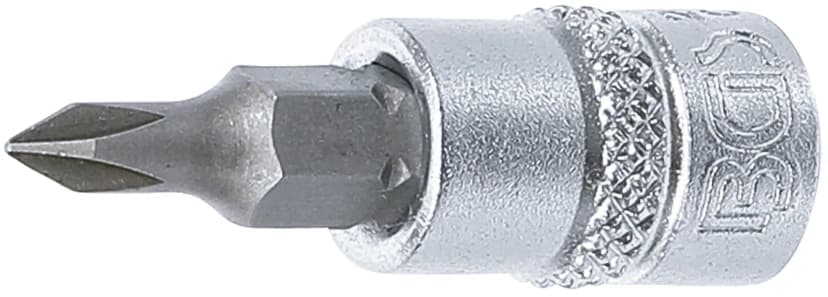 Nasadni ključ z bitom, pogon 6.3 mm (1/4"), križni PH0