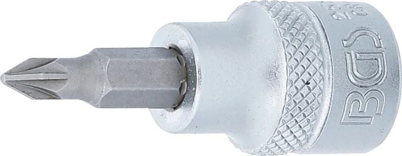 Nasadni ključ z bitom, pogon 10 mm (3/8"), križni PZ1