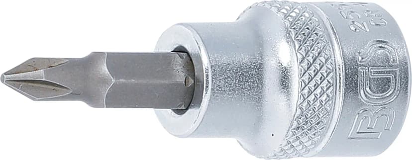 Nasadni ključ z bitom, pogon 10 mm (3/8"), križni PH1