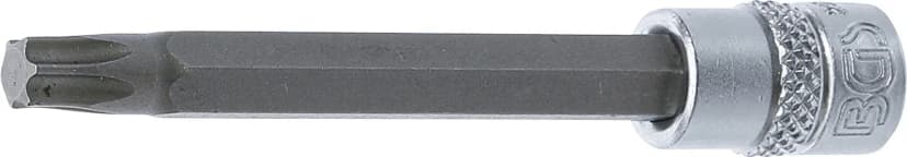 Nasadni ključ z bitom, dolžina 75 mm, pogon 6.3 mm (1/4"), T-profil (za Torx) T35