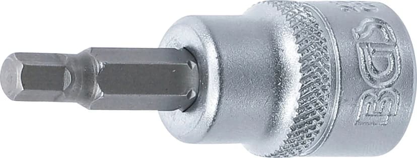 Nasadni ključ z bitom, pogon 10 mm (3/8"), notranji šestrob 5 mm