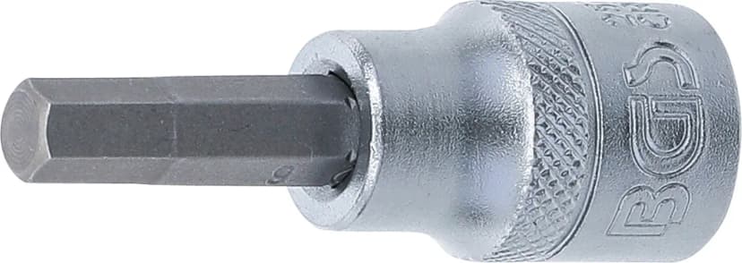 Nasadni ključ z bitom, pogon 10 mm (3/8"), notranji šestrob 6 mm
