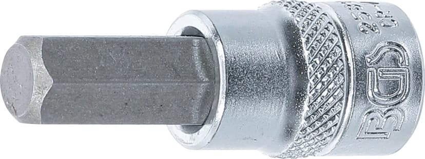 Nasadni ključ z bitom, pogon 10 mm (3/8"), notranji šestrob 10 mm