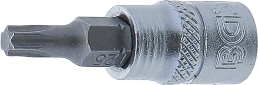 Nasadni ključ z bitom, pogon 6.3 mm (1/4"), T-profil (za Torx) T25