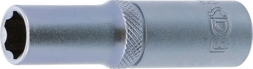 Nasadni ključ, Super Lock, globok, pogon 10 mm (3/8"), 10 mm
