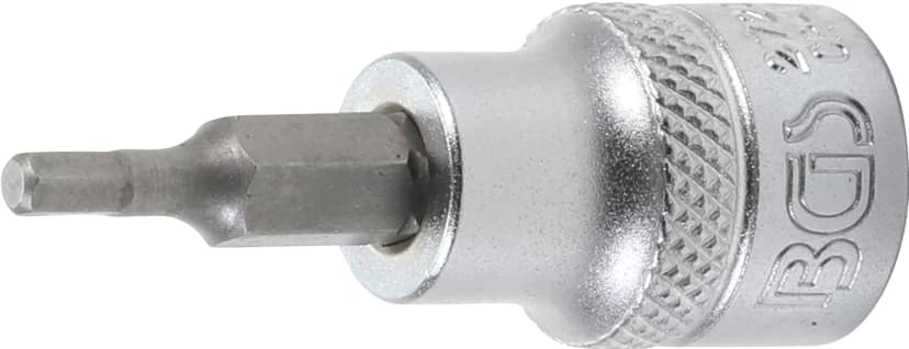Nasadni ključ z bitom, pogon 10 mm (3/8"), notranji šestrob 1/8"