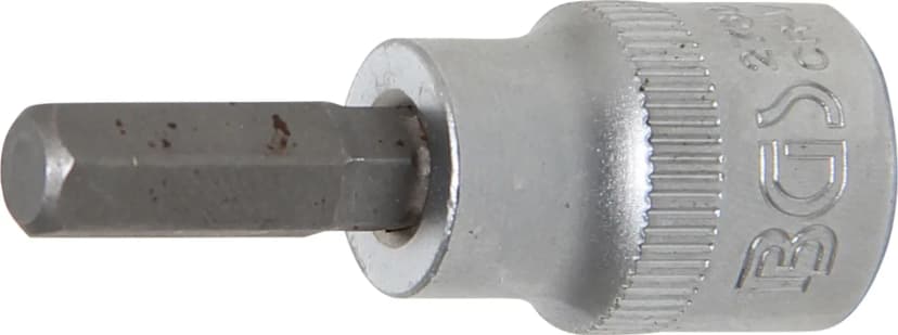 Nasadni ključ z bitom, pogon 10 mm (3/8"), notranji šestrob 9/32"