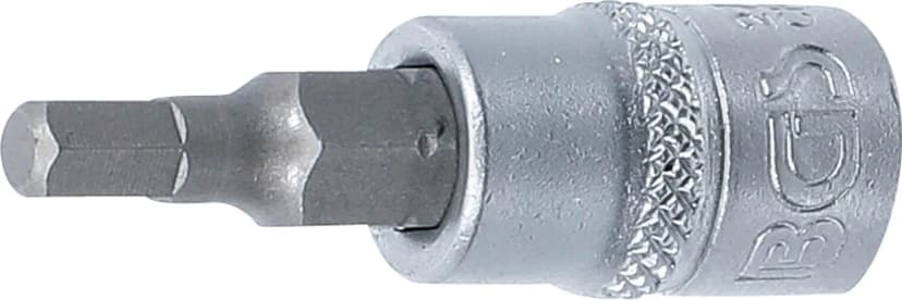 Nasadni ključ z bitom, pogon 6.3 mm (1/4"), notranji šestrob 5/32"