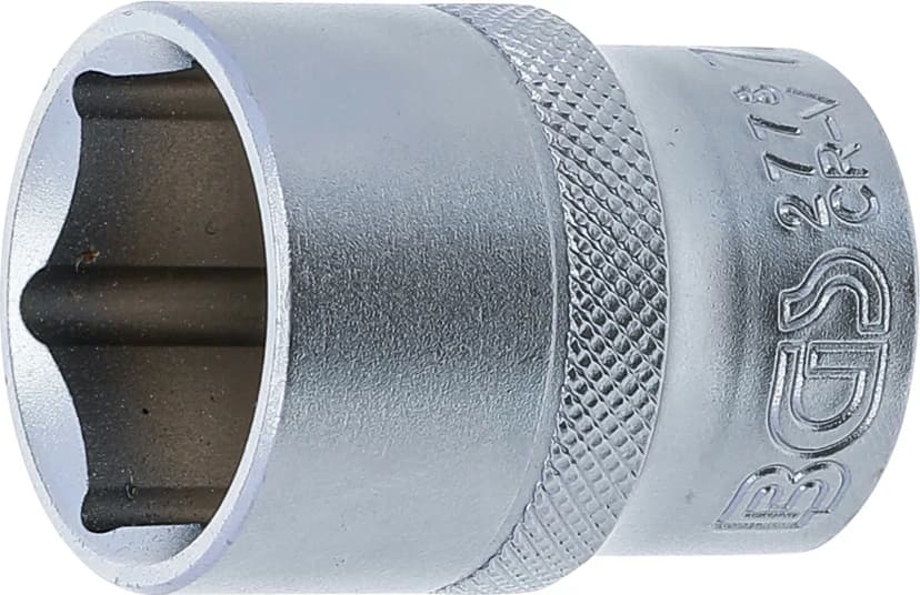 Nasadni ključ, šestrobi, pogon 12.5 mm (1/2"), 7/8"