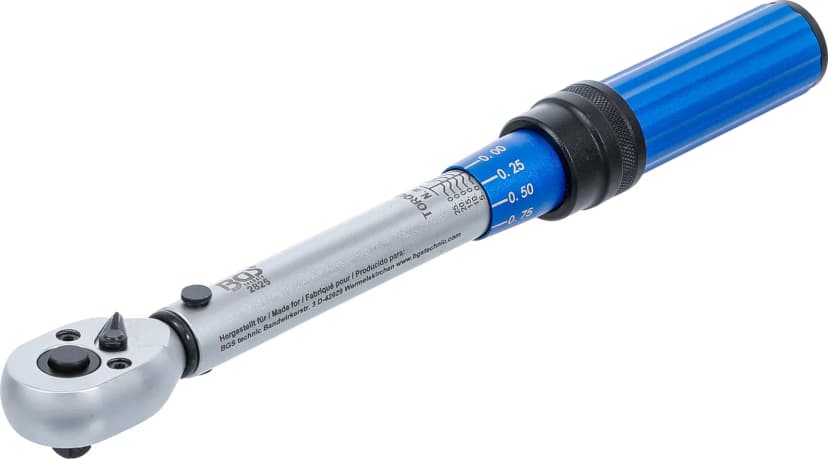 Momentni ključ, 6.3 mm (1/4"), 5 - 25 Nm