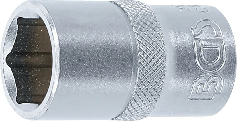 Nasadni ključ, šestrobi, pogon 12.5 mm (1/2"), 15 mm