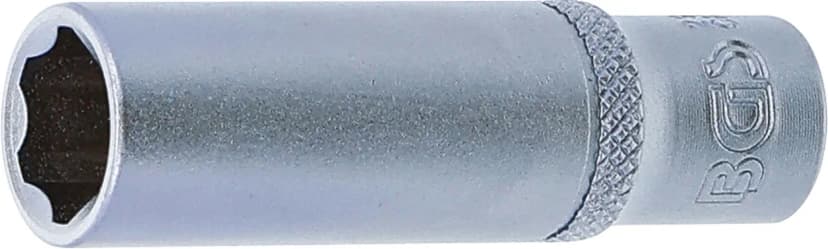 Nasadni ključ, Super Lock, globok, pogon 6.3 mm (1/4"), 10 mm