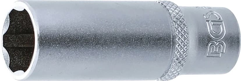 Nasadni ključ, Super Lock, globok, pogon 6.3 mm (1/4"), 12 mm